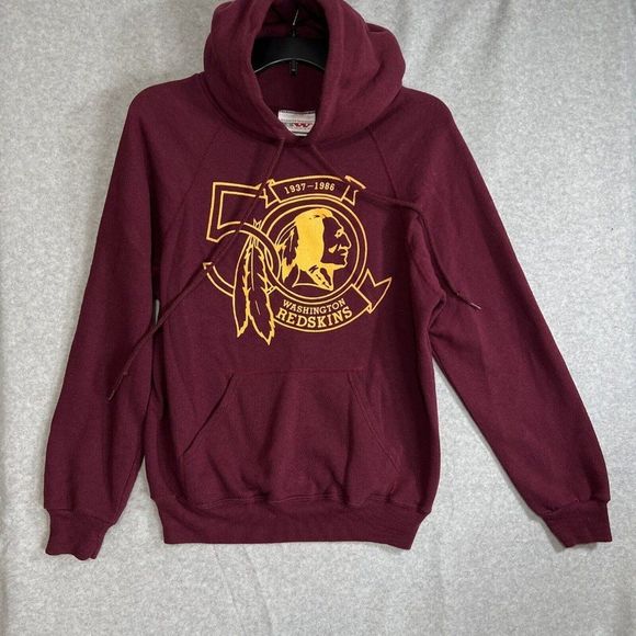 Bassett-Walker Other - Bassett-Walker Washington Redskins 80’s Sweatshirt Hoodie Vintage 50th Medium